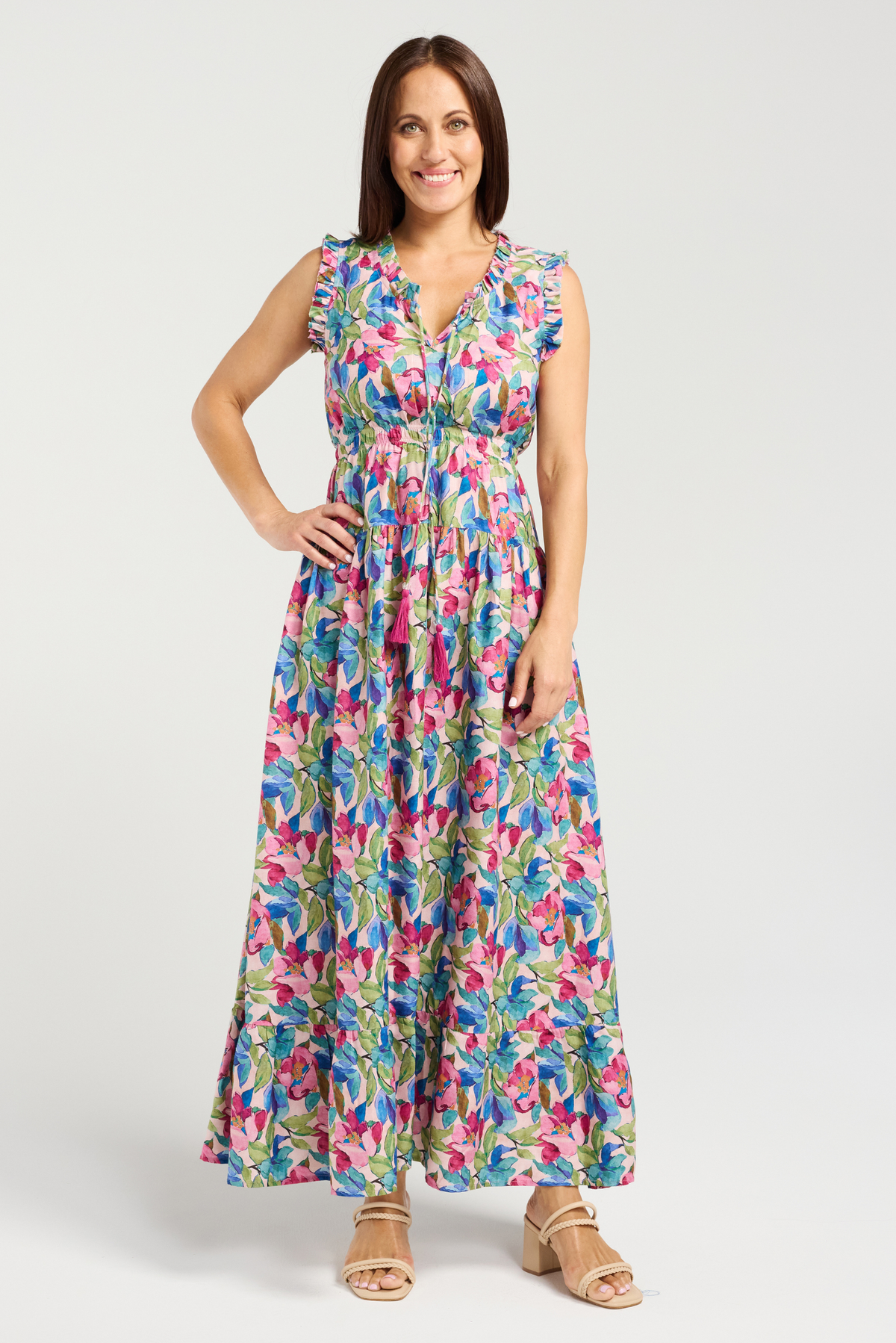 Seduce Rumi Dress Aquarelle