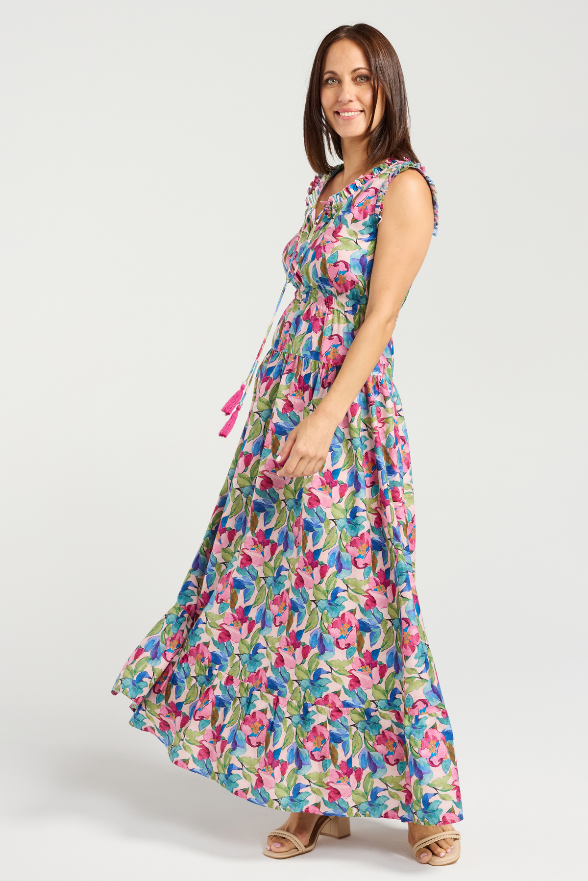 Seduce Rumi Dress Aquarelle