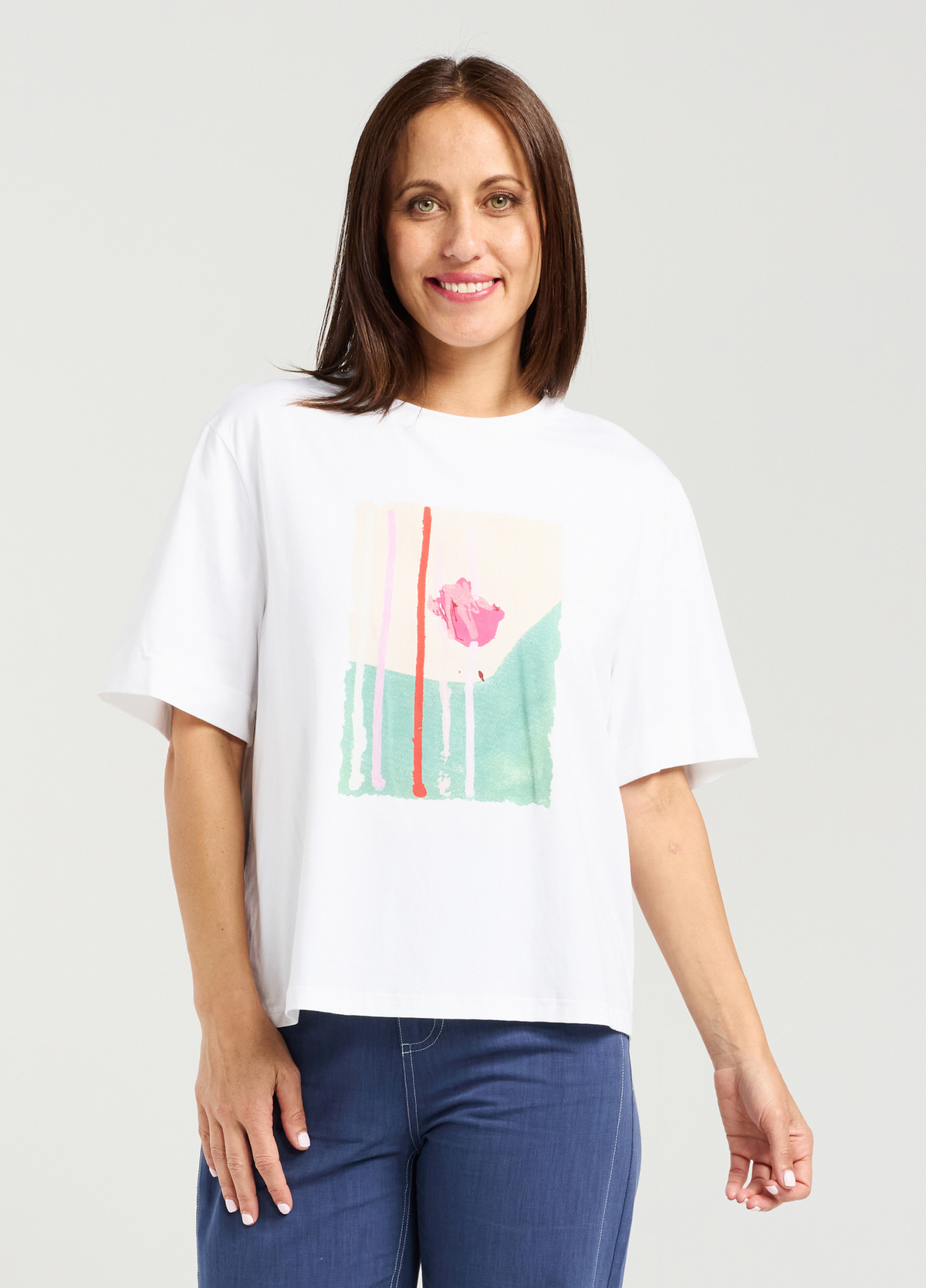 Seduce Juna Top White