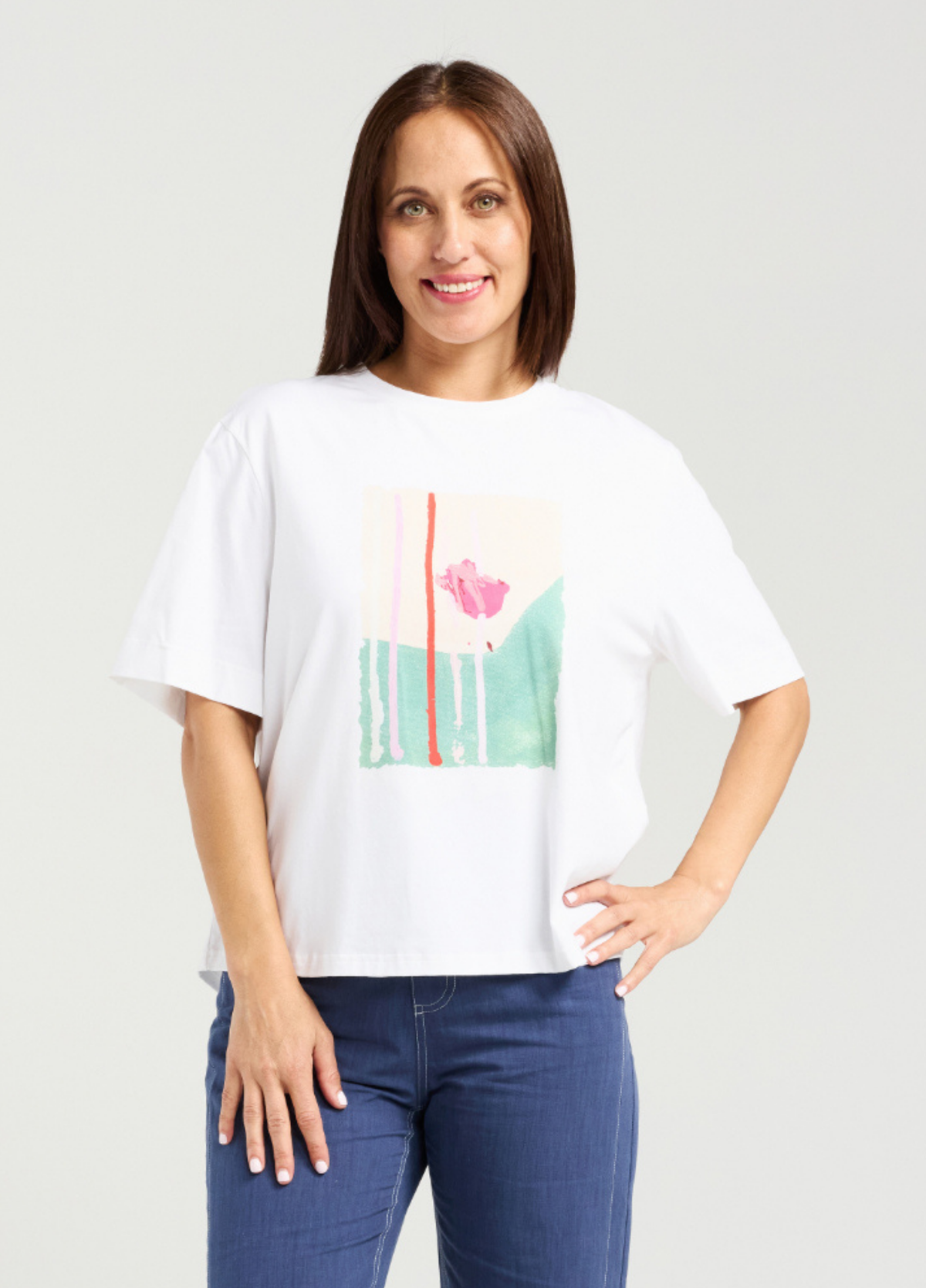 Seduce Juna Top White