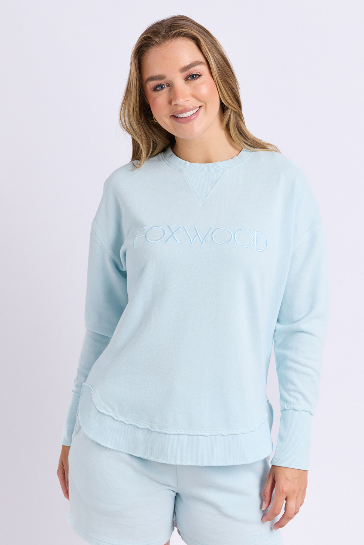 Foxwood Simplified Crew Cool Blue