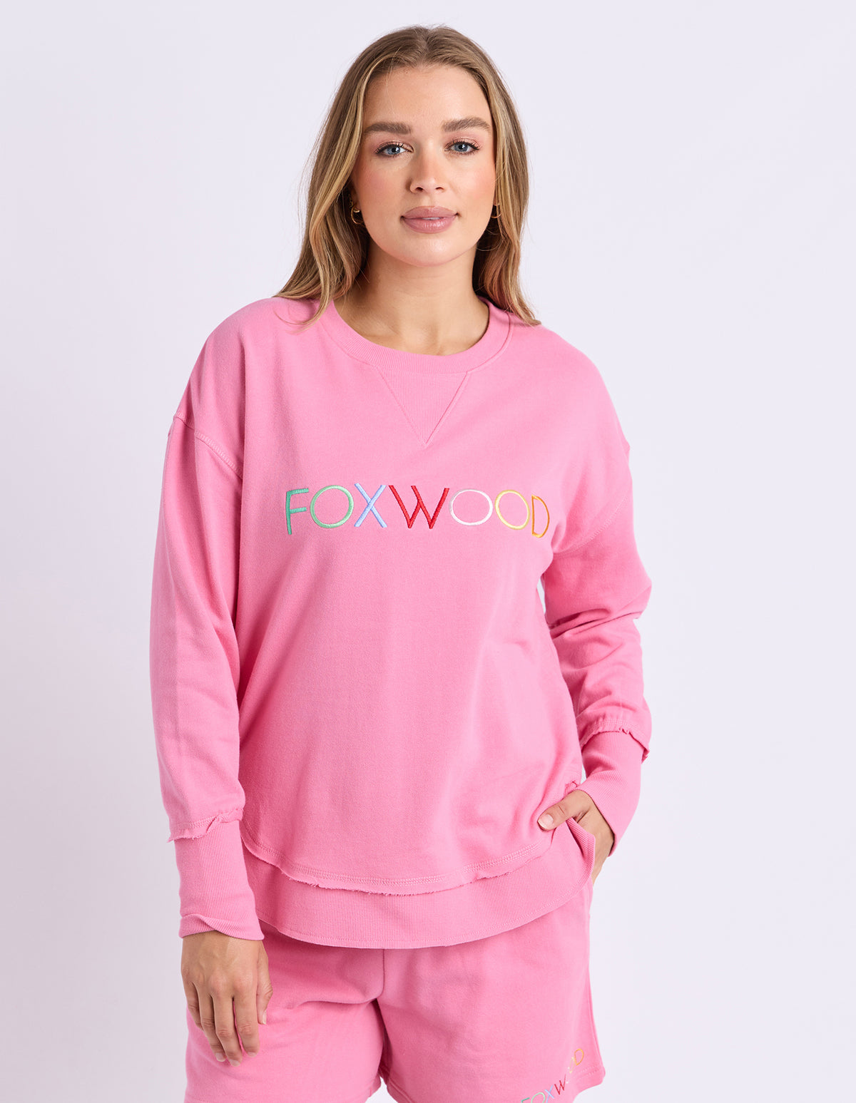 Foxwood Simplified Confetti Crew- Bubblegum Pink