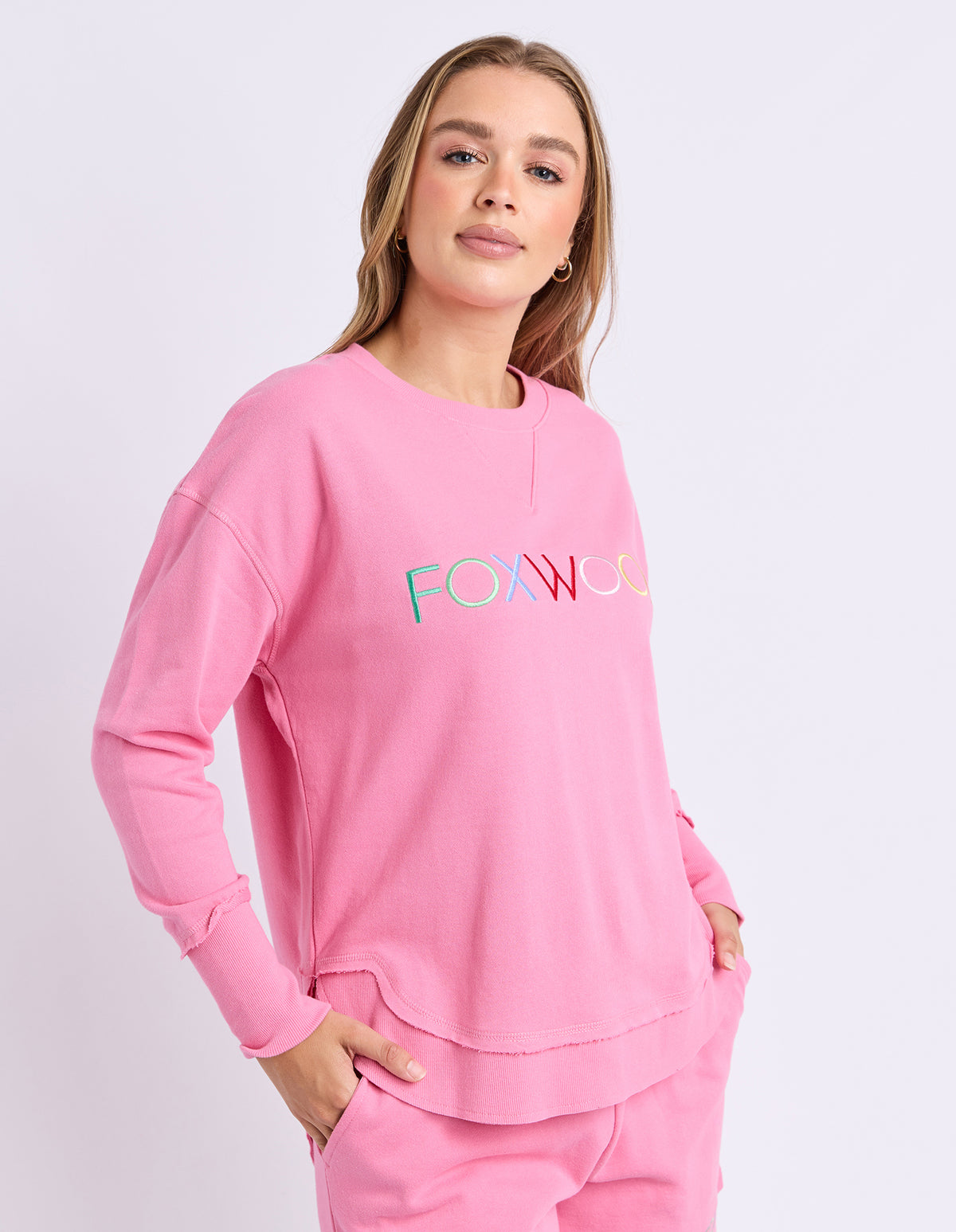 Foxwood Simplified Confetti Crew- Bubblegum Pink