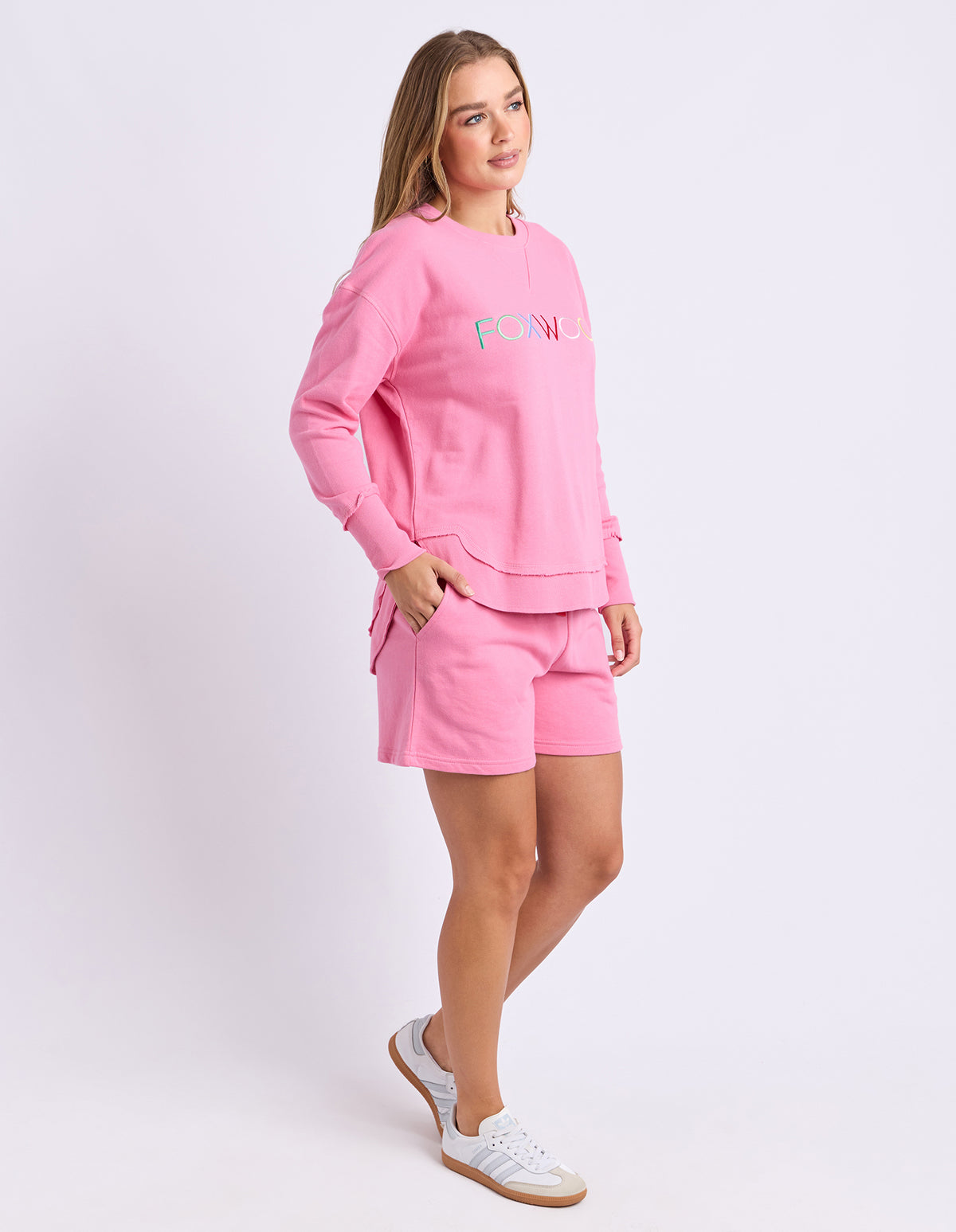 Foxwood Simplified Confetti Crew- Bubblegum Pink