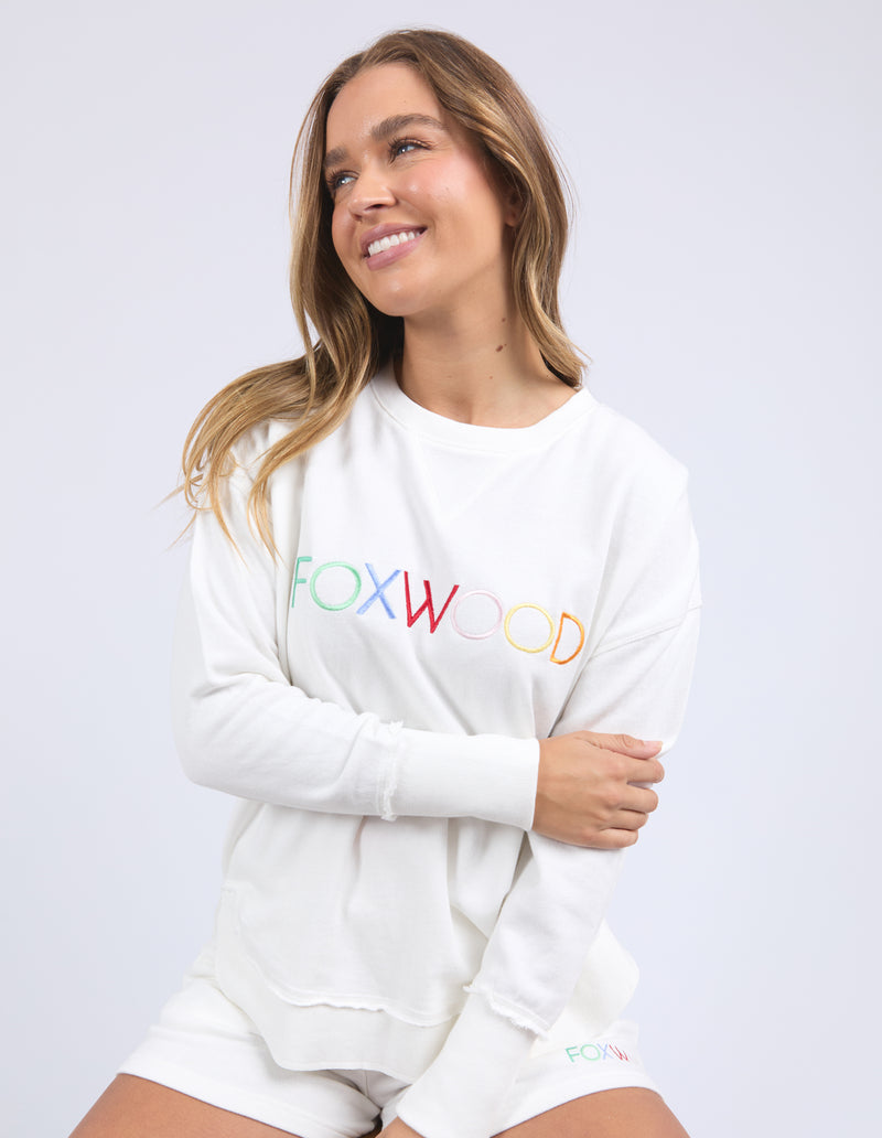 Foxwood Simplified Crew Vintage White