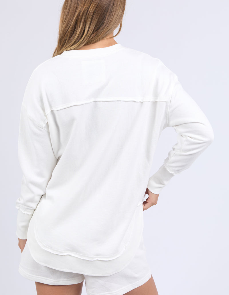 Foxwood Simplified Crew Vintage White