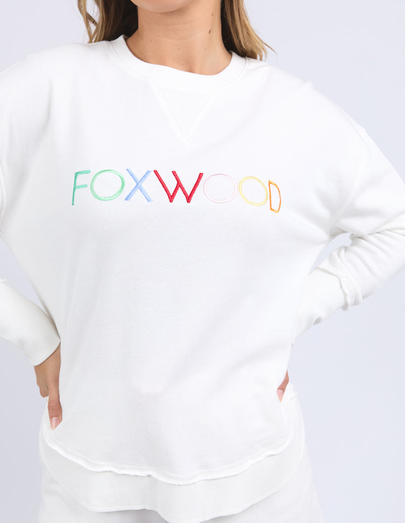 Foxwood Simplified Crew Vintage White
