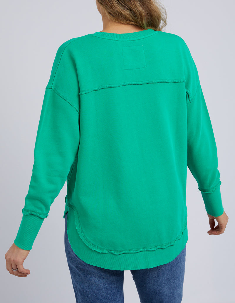 Foxwood Simplified Crew Bright Green