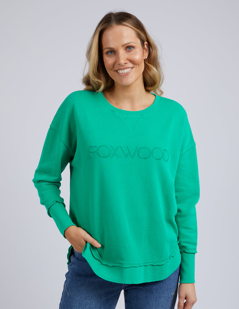 Foxwood Simplified Crew Bright Green