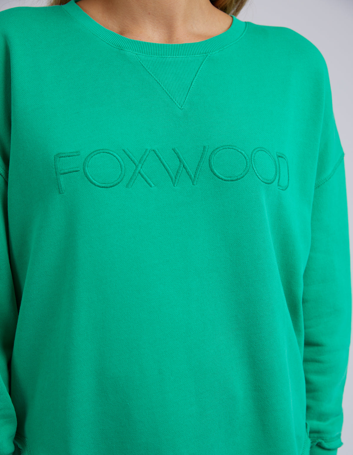 Foxwood Simplified Crew Bright Green