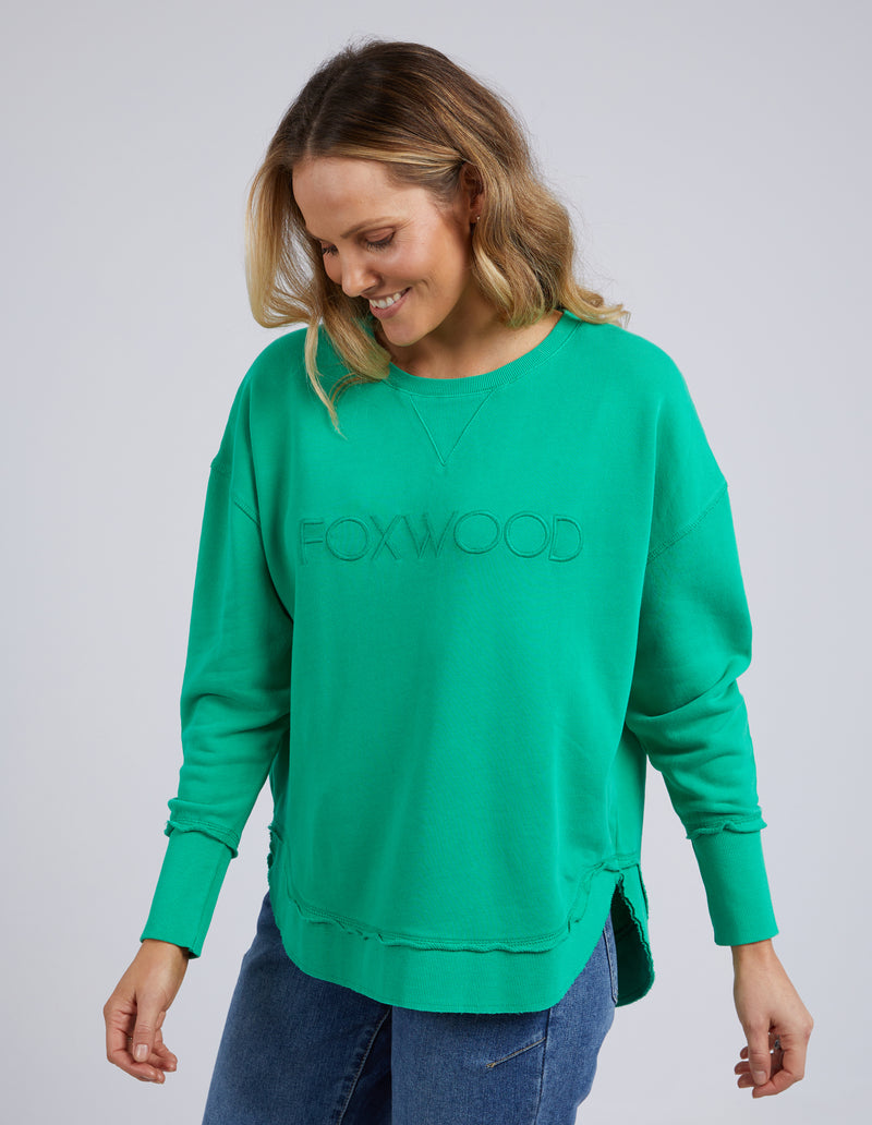 Foxwood Simplified Crew Bright Green