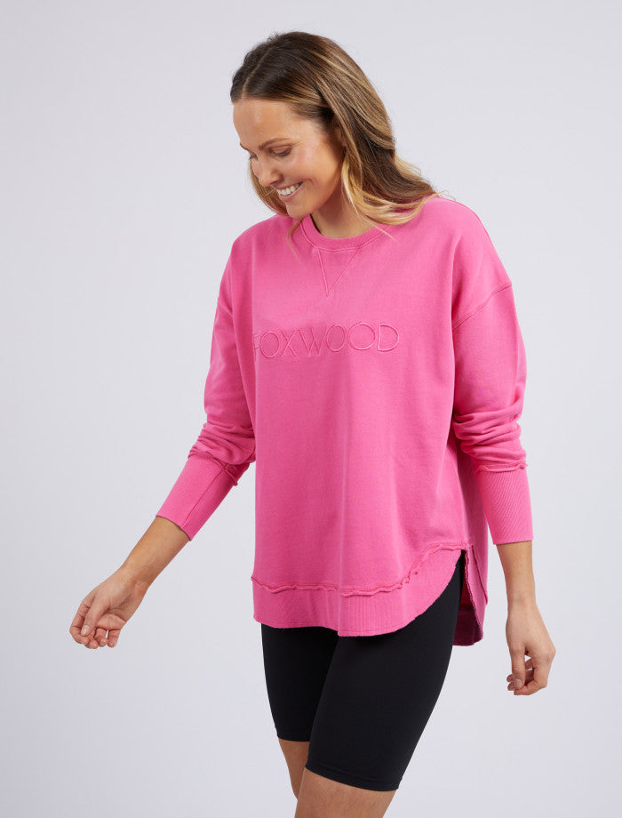 Foxwood Simplified Crew - Pink