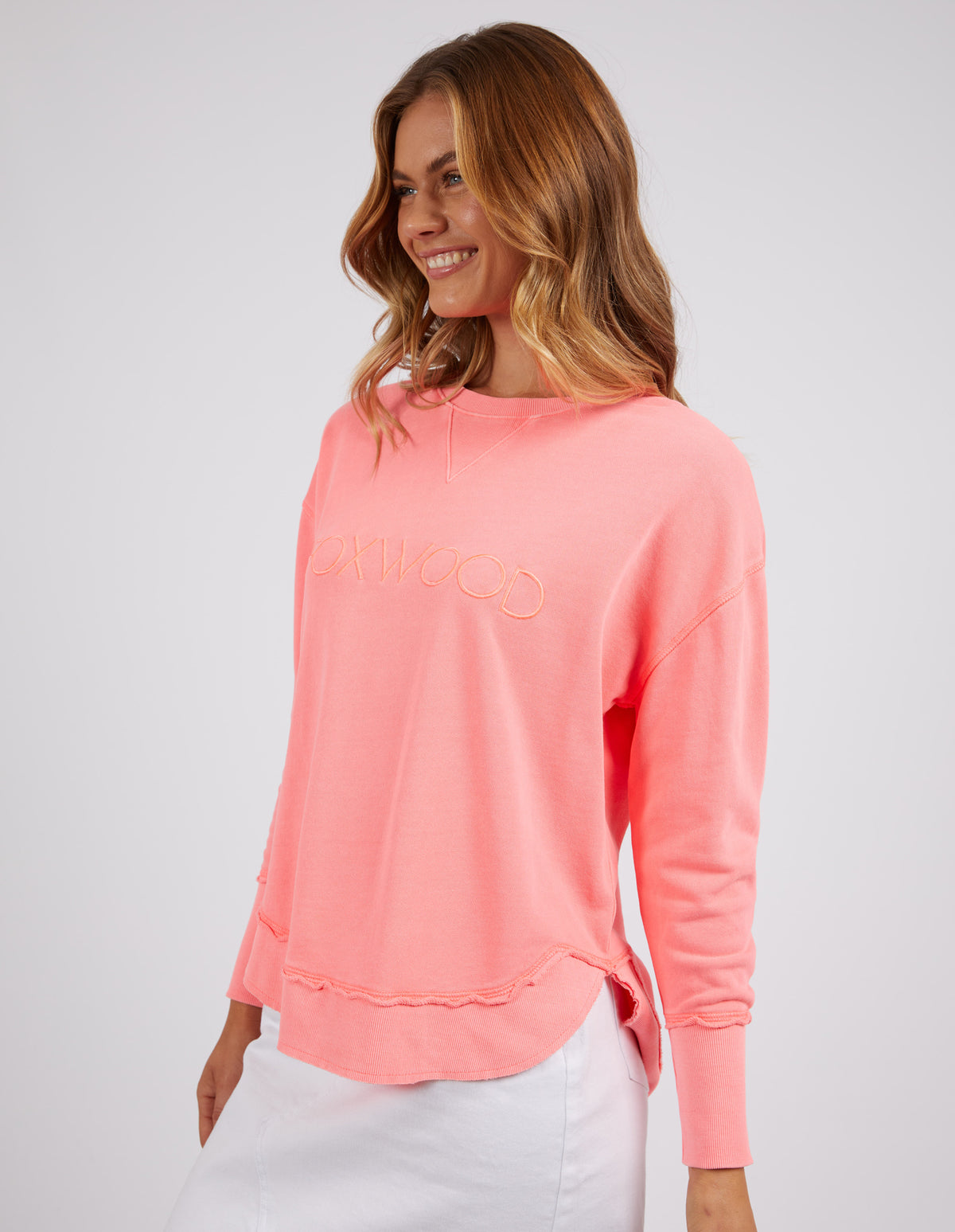 Foxwood Simplified Crew - Neon Pink