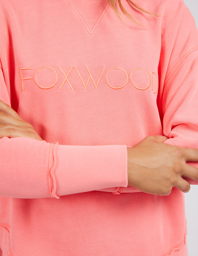 Foxwood Simplified Crew - Neon Pink