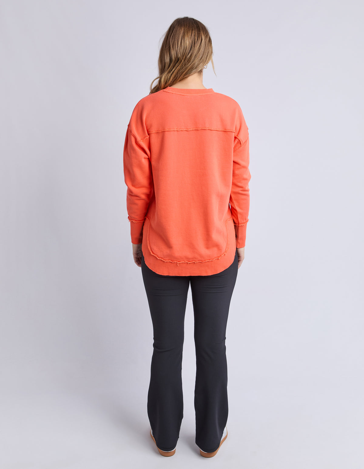 Foxwood Simplified Crew - Orange Red