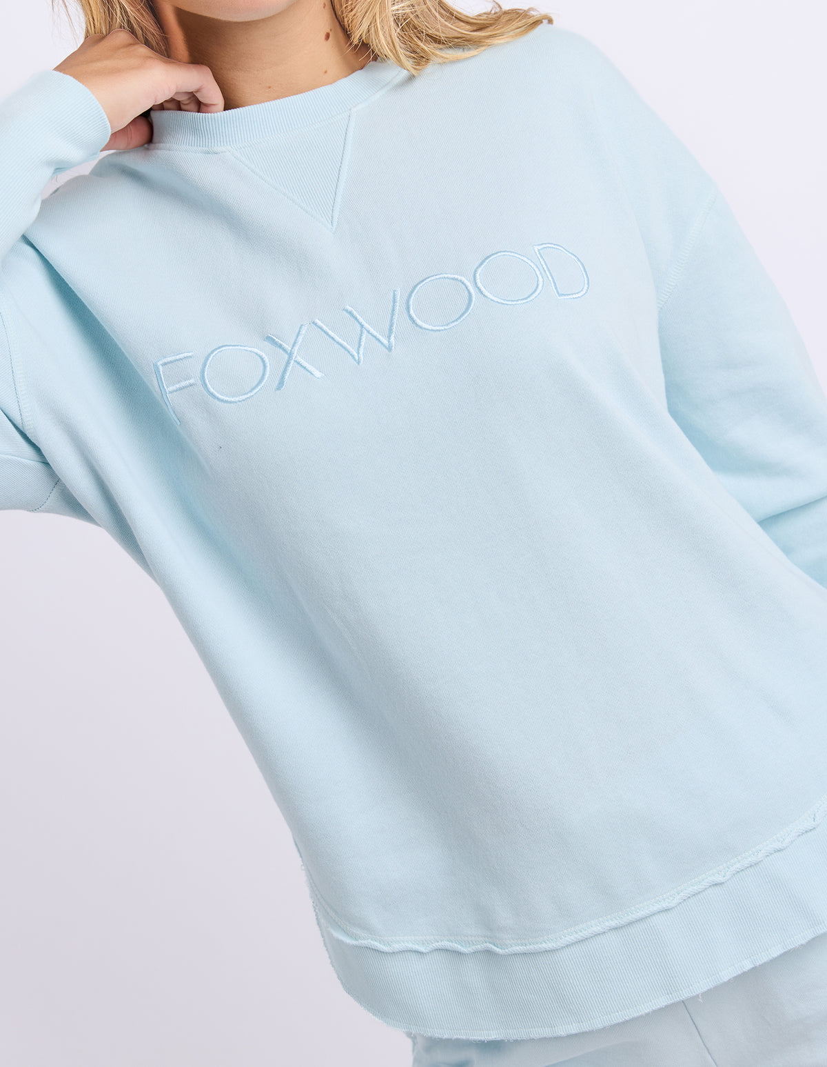 Foxwood Simplified Crew Cool Blue