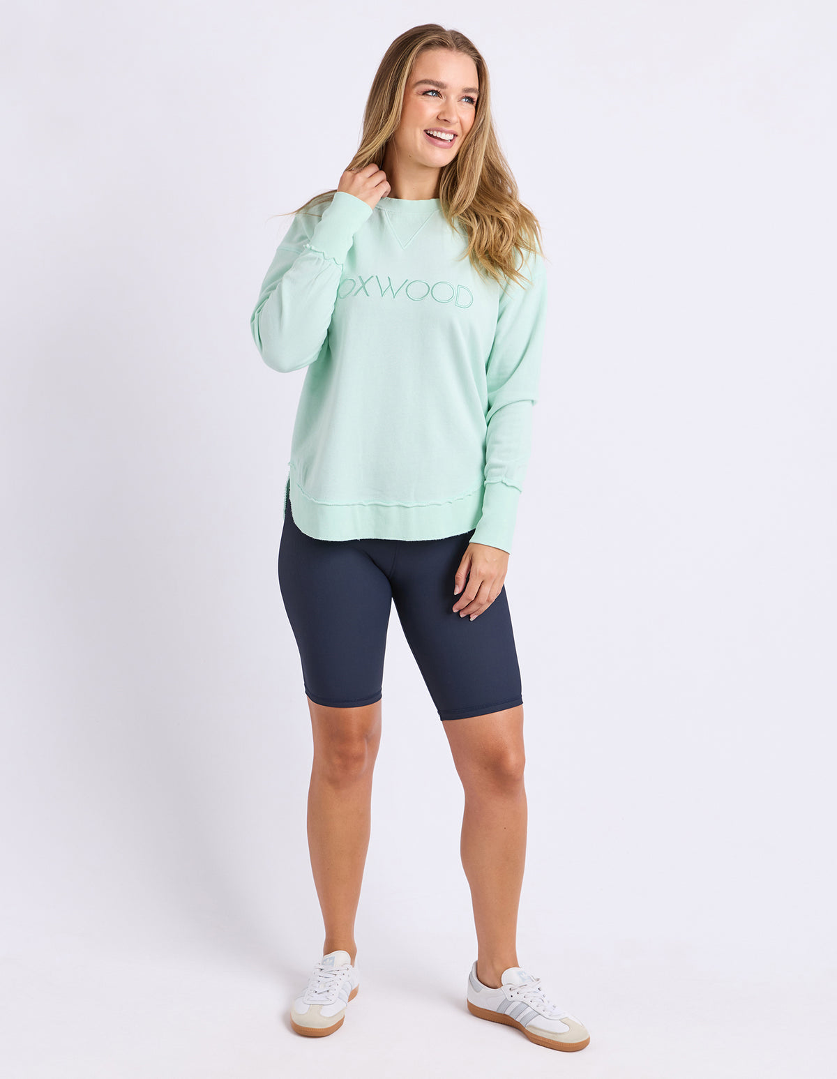 Foxwood Simplified Crew Pale Mint