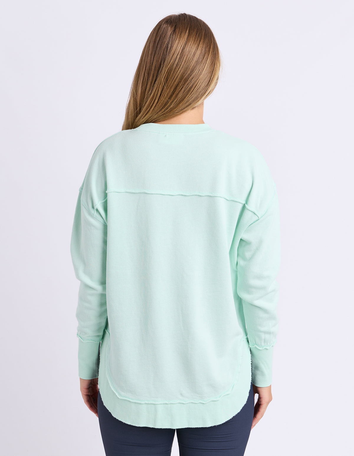 Foxwood Simplified Crew Pale Mint