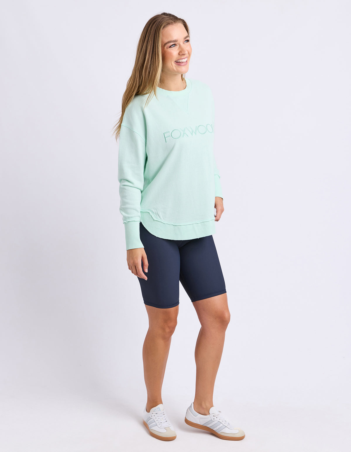 Foxwood Simplified Crew Pale Mint