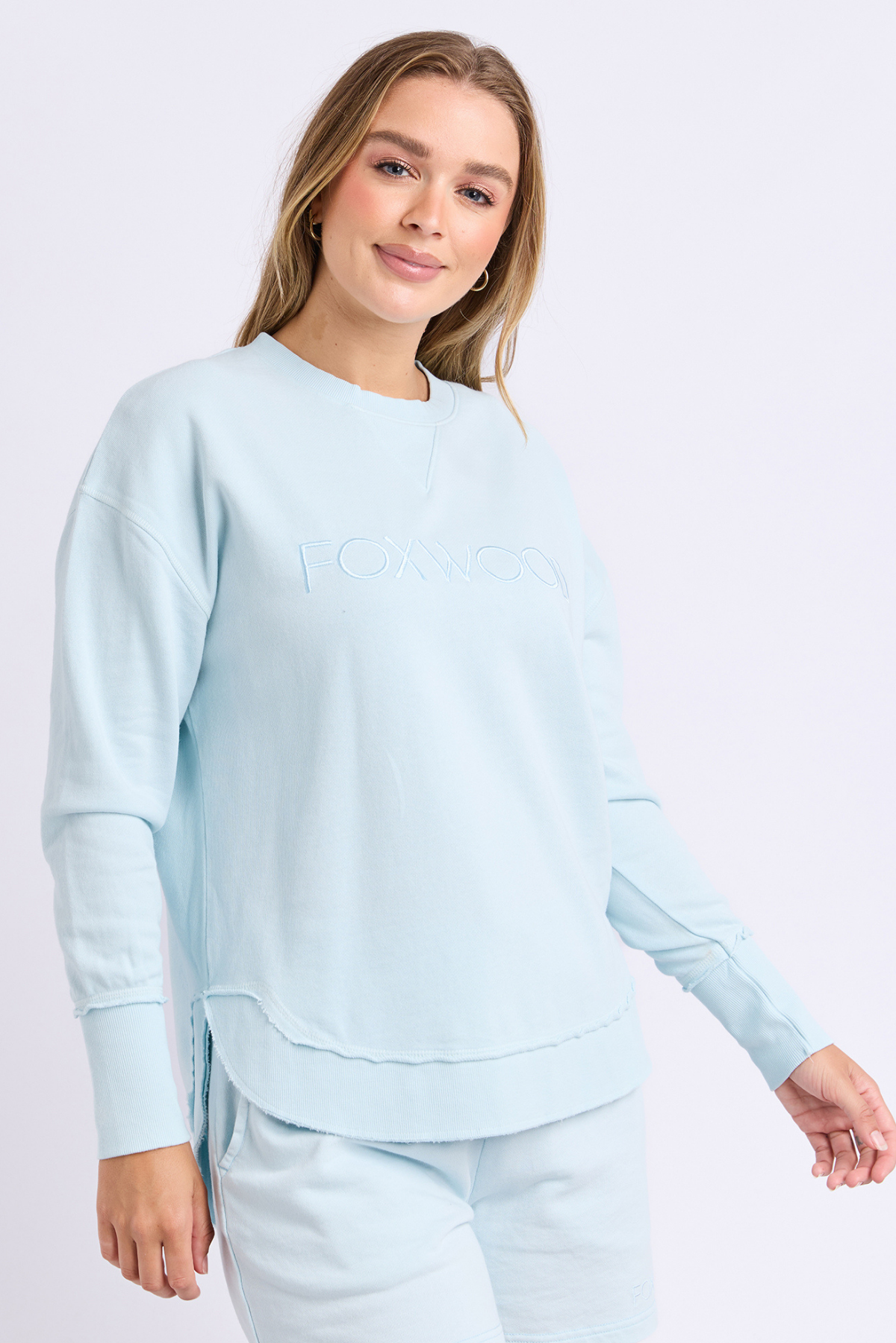 Foxwood Simplified Crew Cool Blue