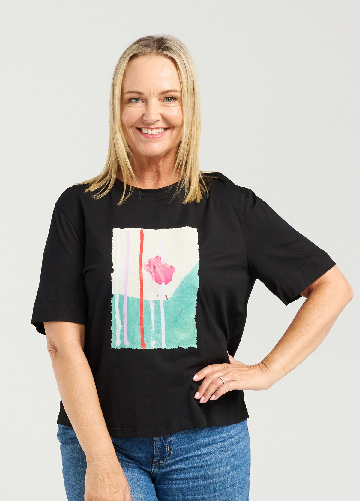 Seduce Juna Top Black