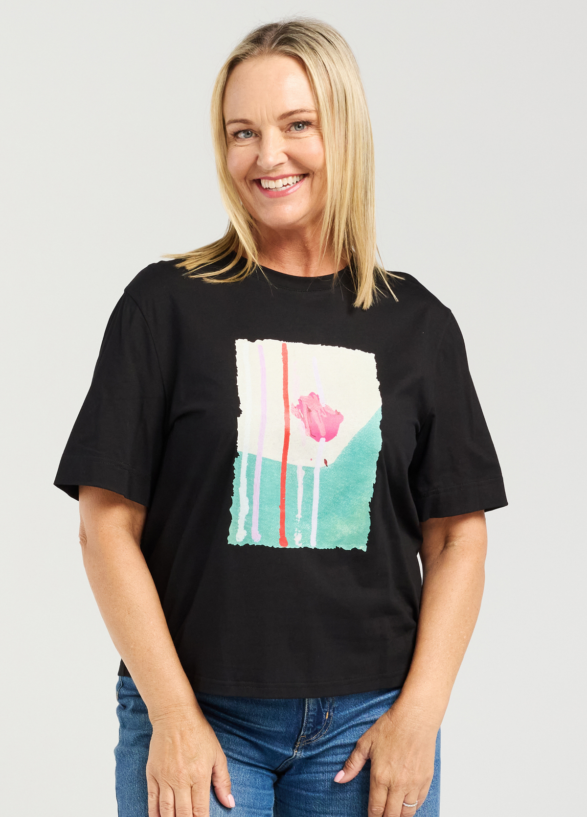 Seduce Juna Top Black