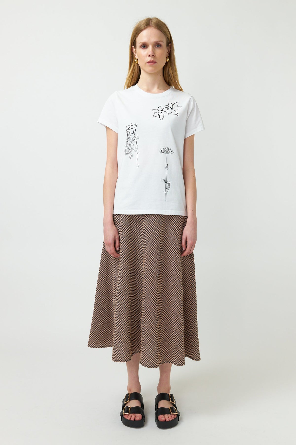 Kate Sylvester Sketches T-Shirt White