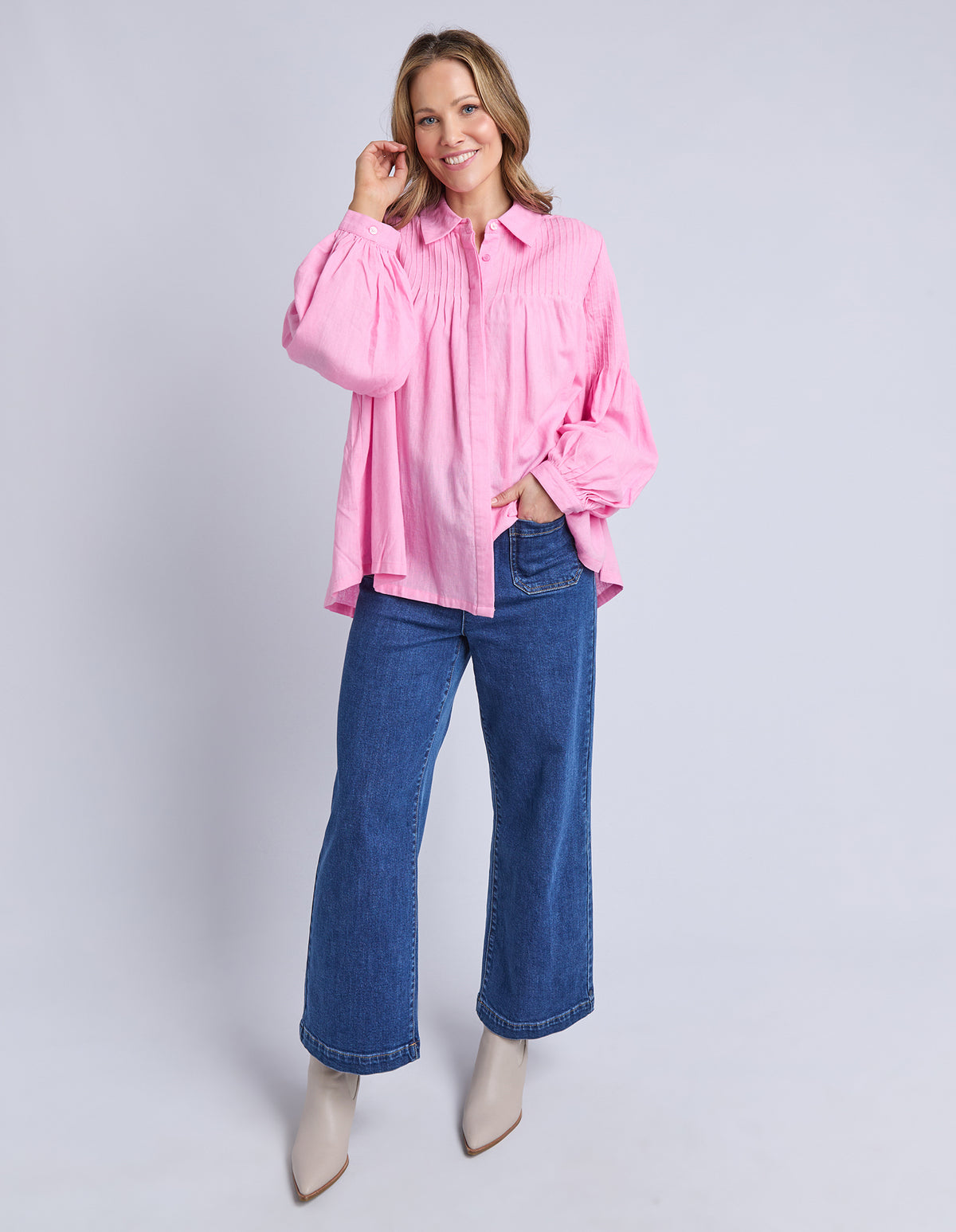Elm Sky Shirt Pretty Pink