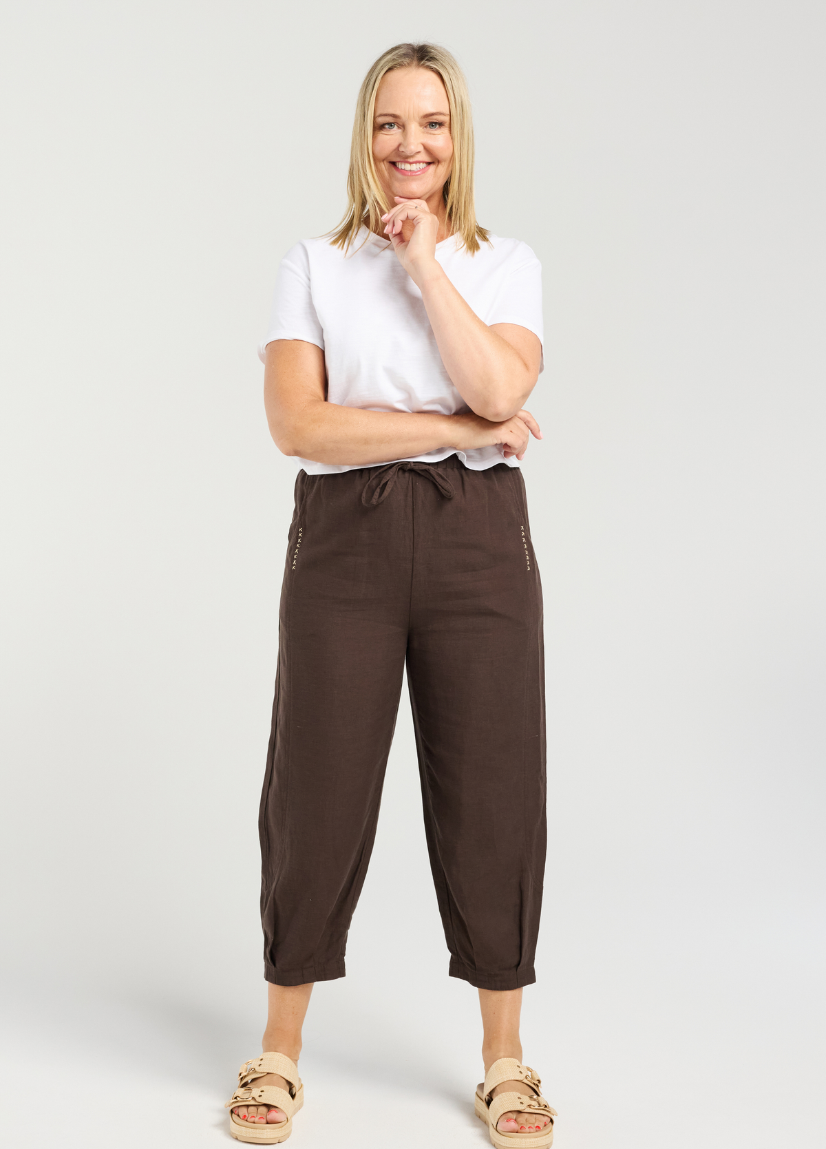 Seduce Nova Pant Brown