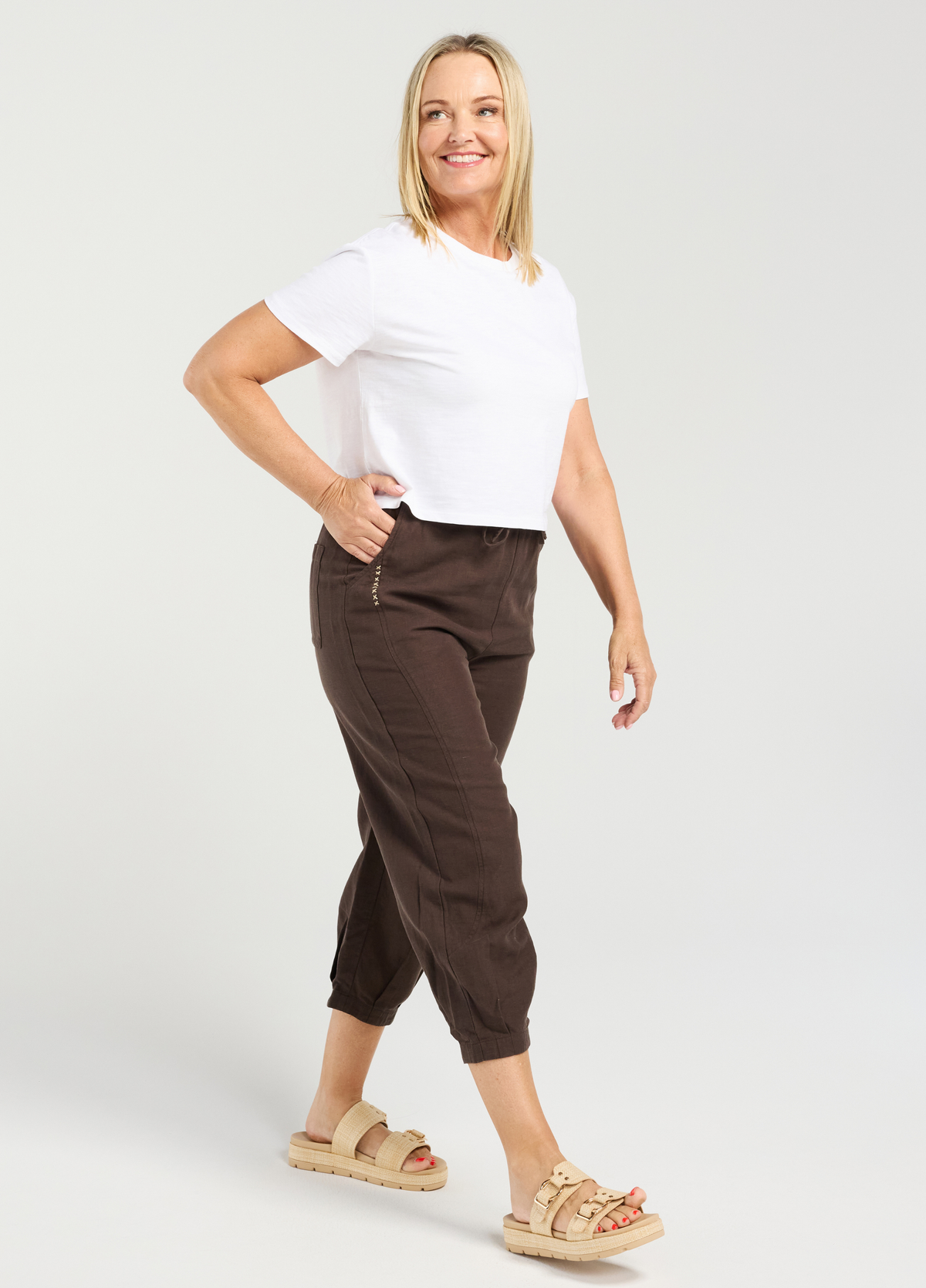 Seduce Nova Pant Brown