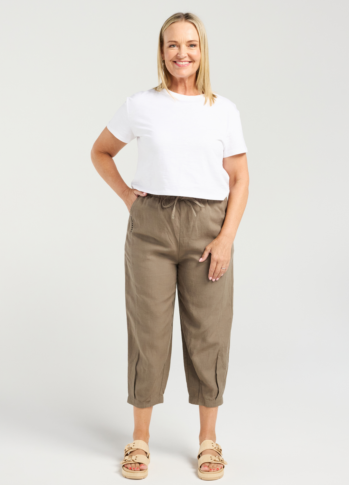 Seduce Nova Pant Stone