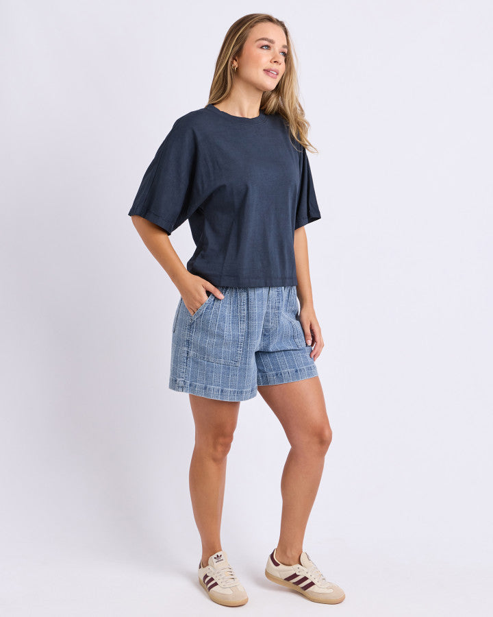 Foxwood Stillwater Tee- Navy
