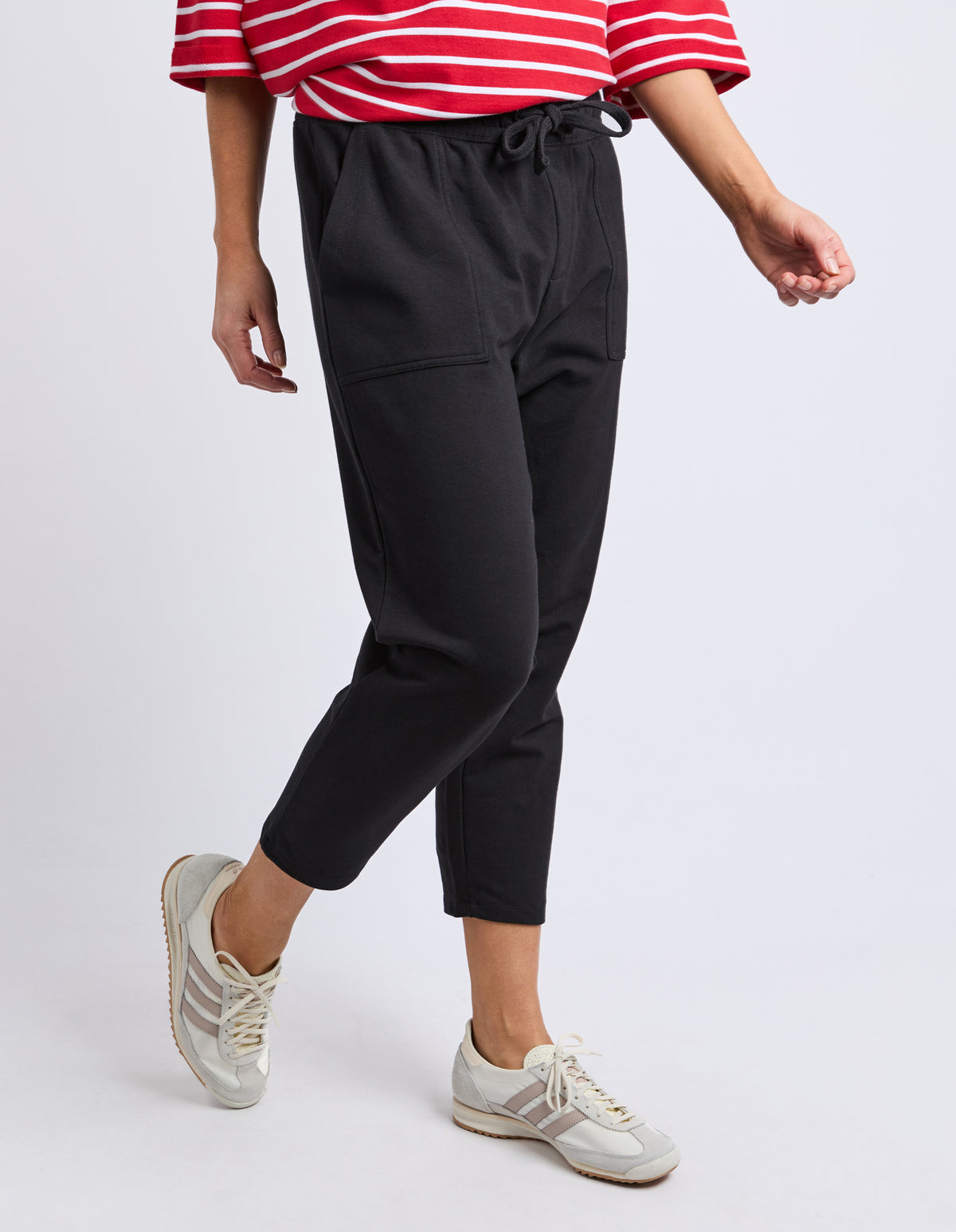 Elm Sutton Track Pant Black