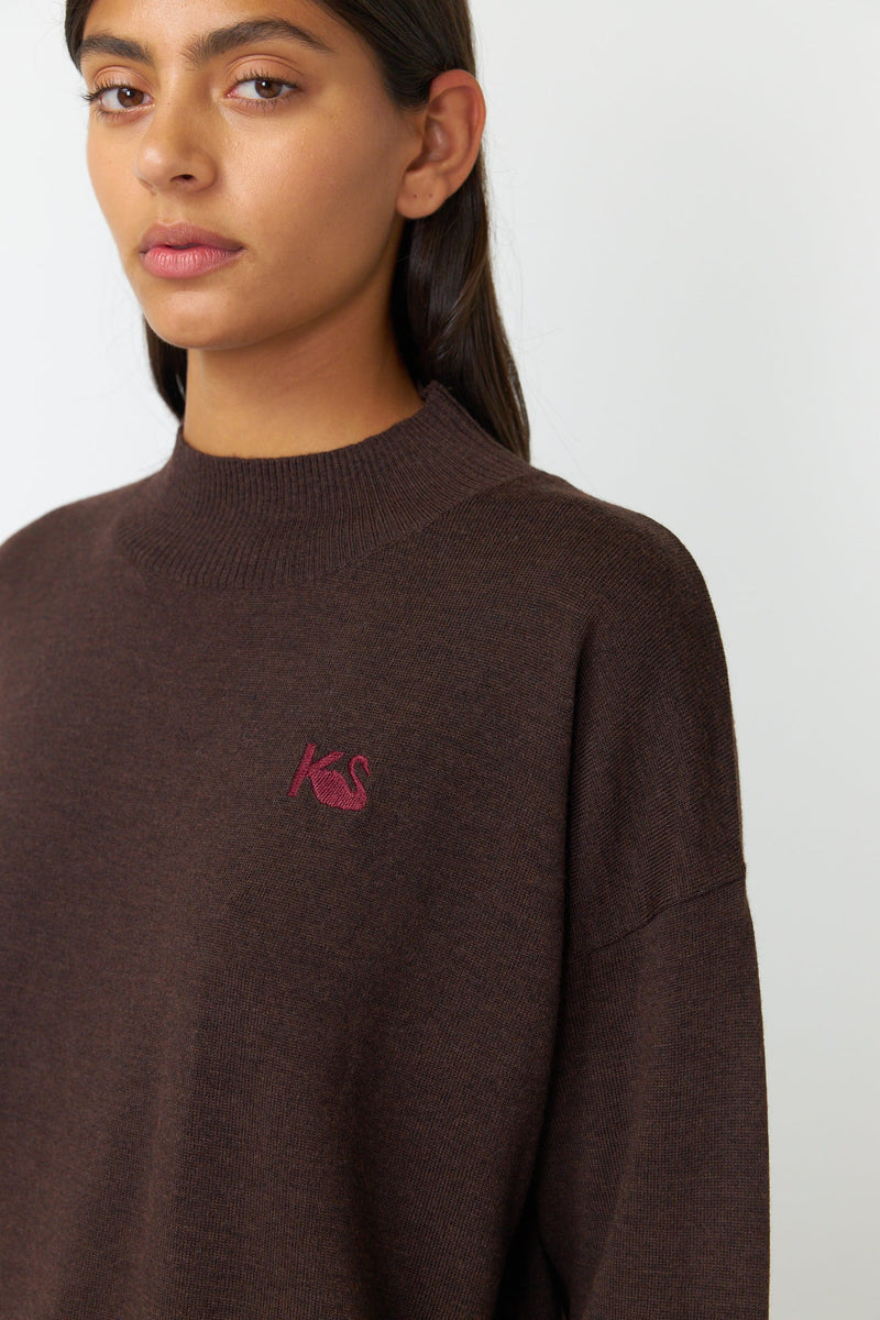 Kate Sylvester Teddy Jumper - Mahogany