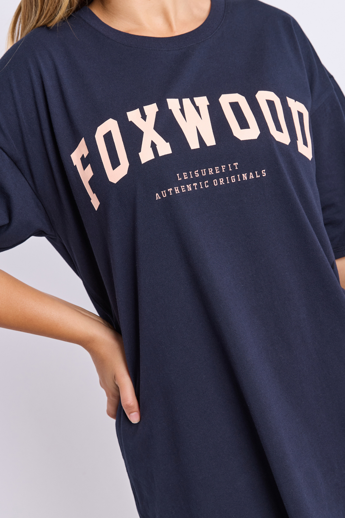 Foxwood Interval Tee Dress Navy