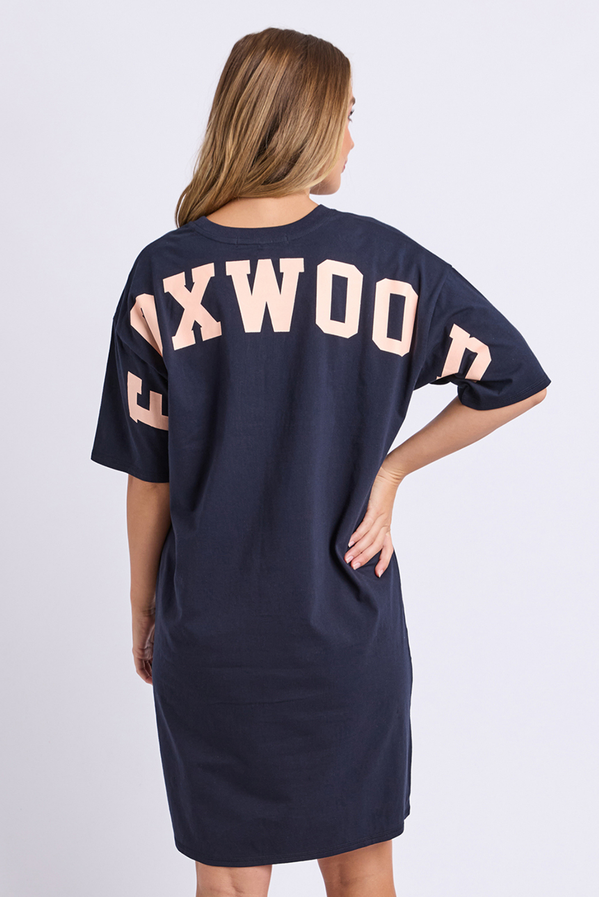 Foxwood Interval Tee Dress Navy