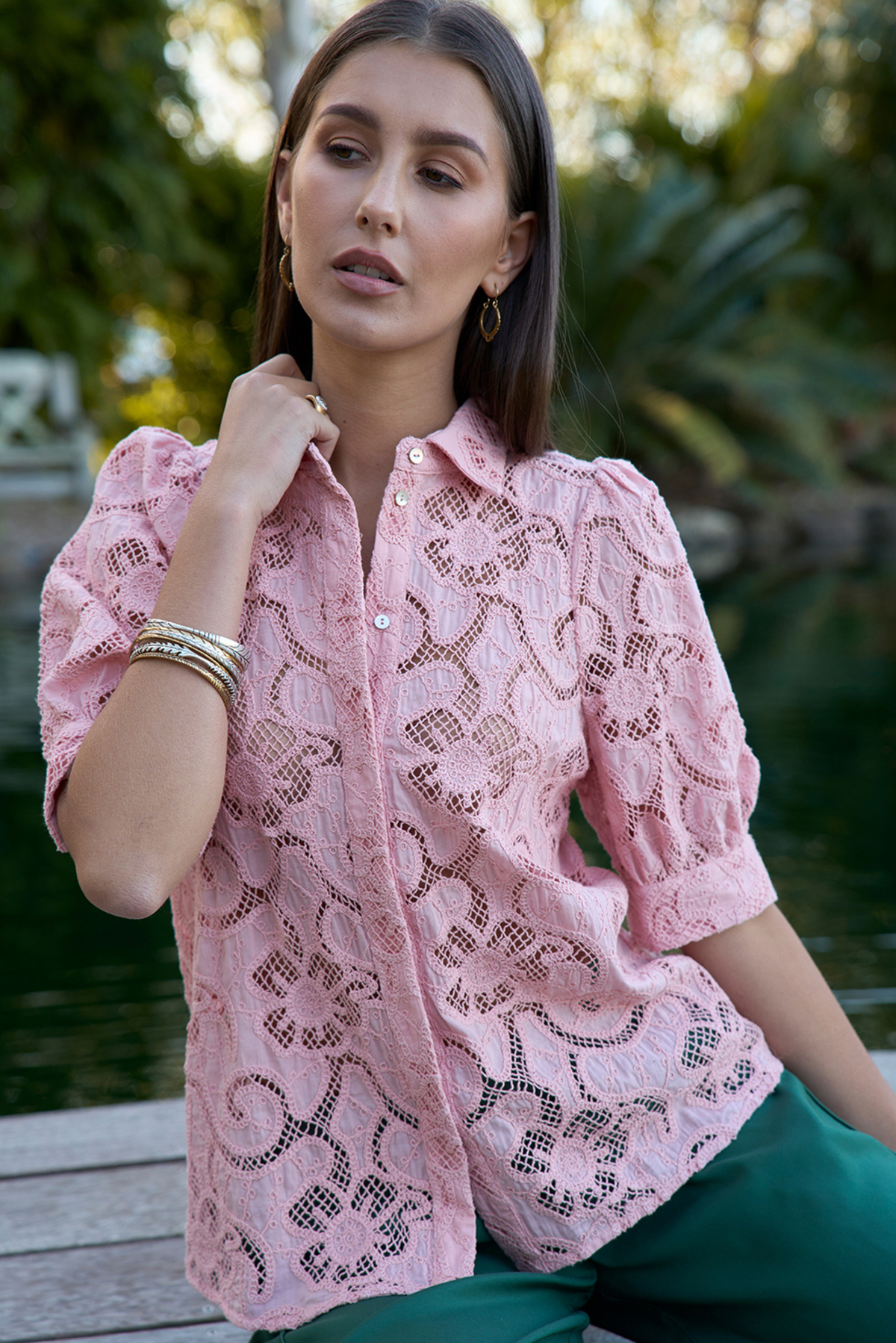 Loobies Story Moonstone Shirt Coral