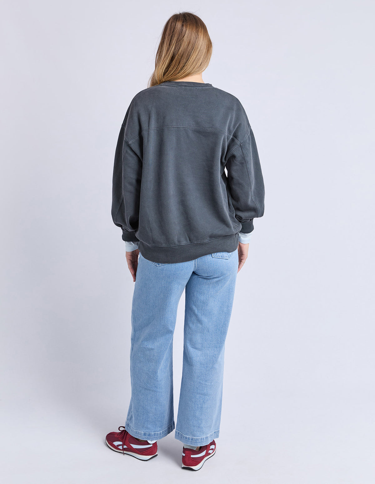 Foxwood True Bloom Crew Charcoal