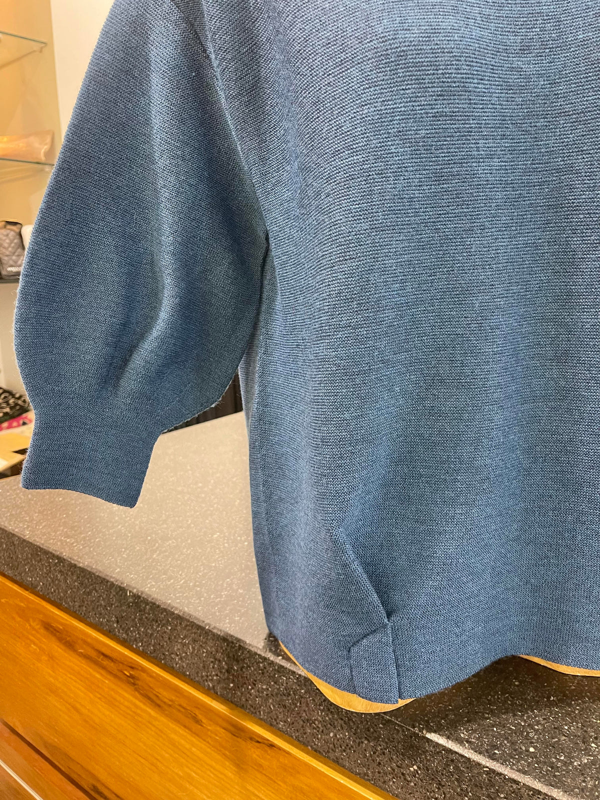 3/4 Tulip Sleeve Jumper - Admiral Blue