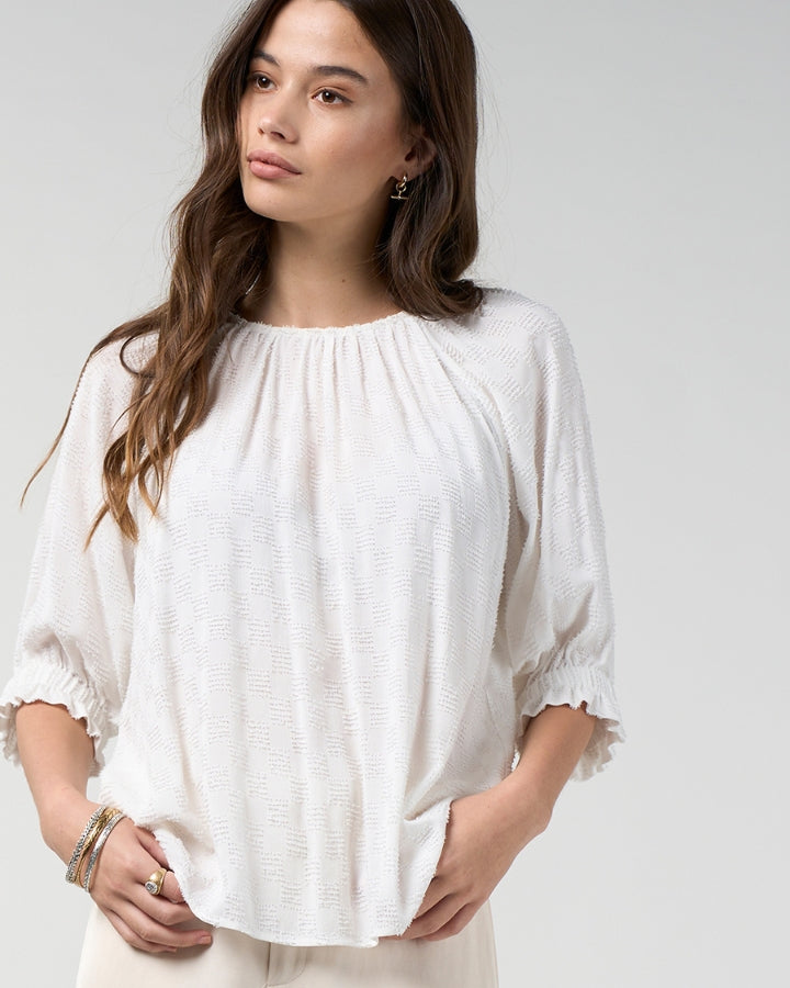 Loobie's Story Vanya Top- Silk White