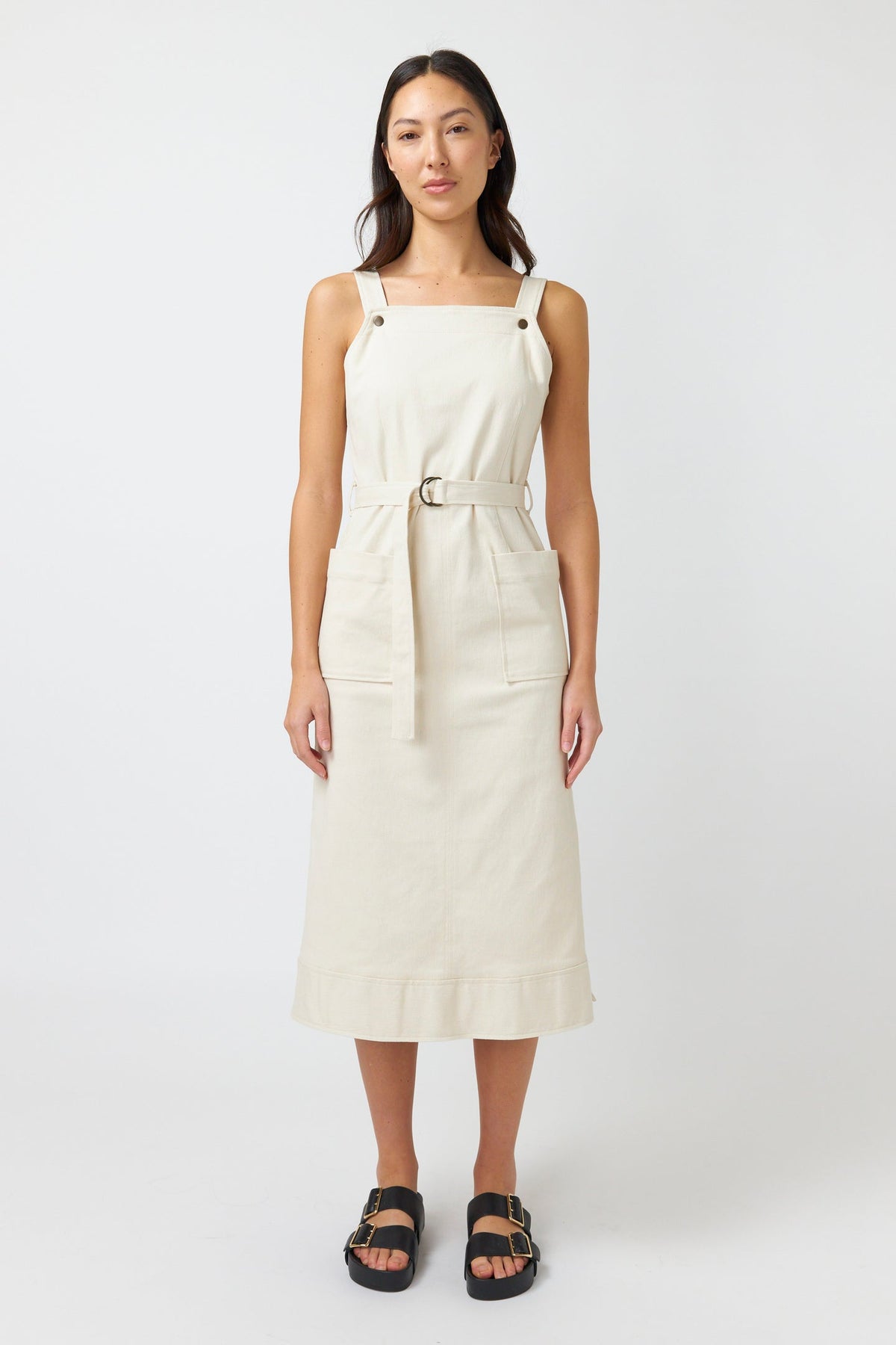 Sylvester Utility Dress Chalk