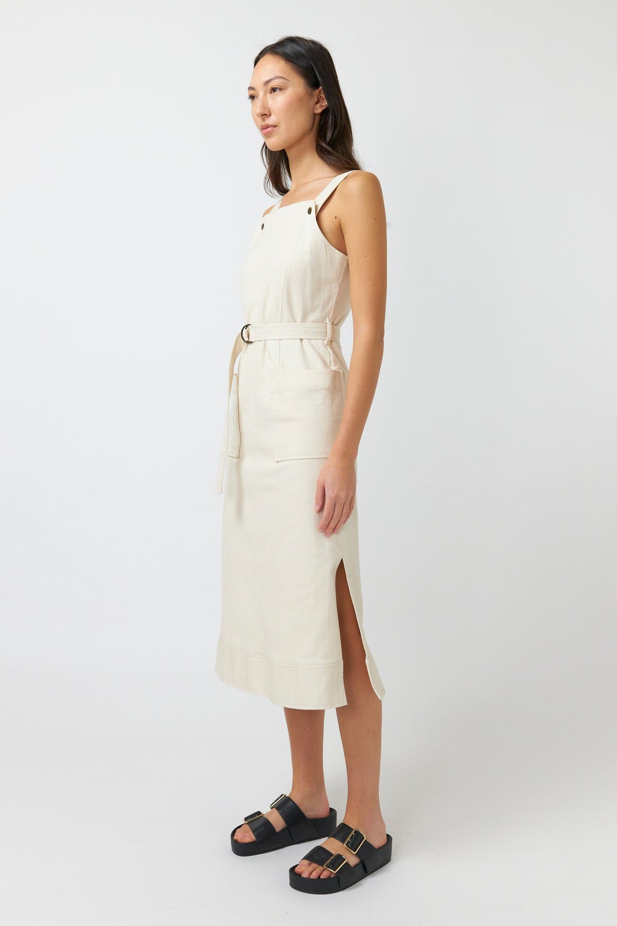 Sylvester Utility Dress Chalk