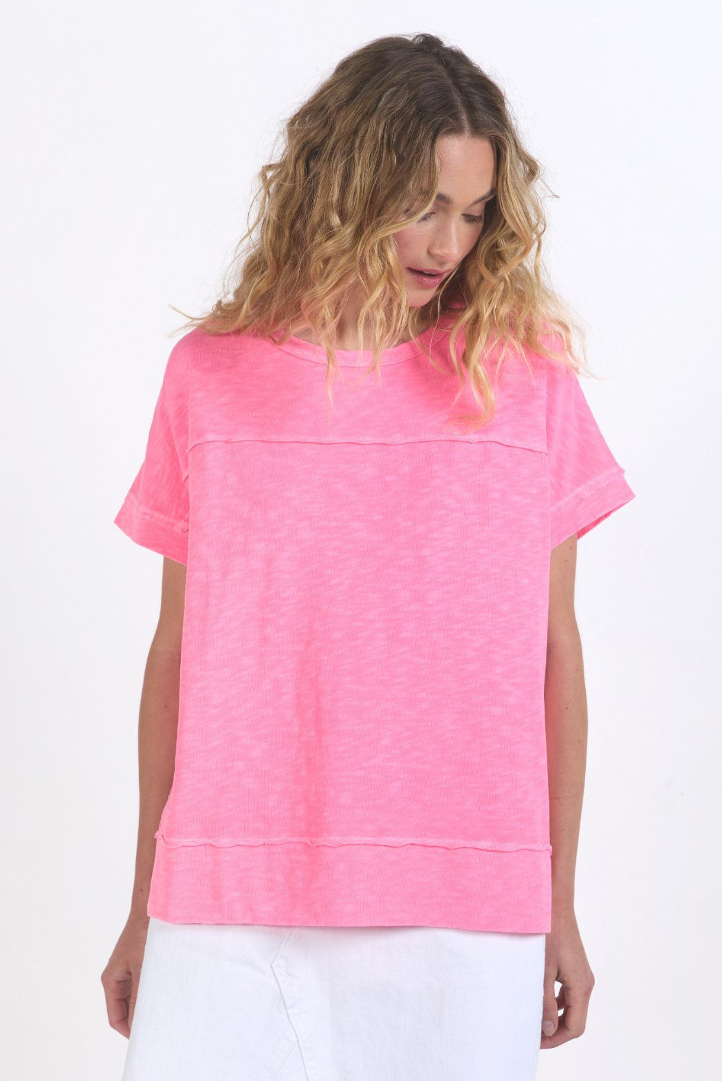 Foxwood Allison Tee Neon Rose