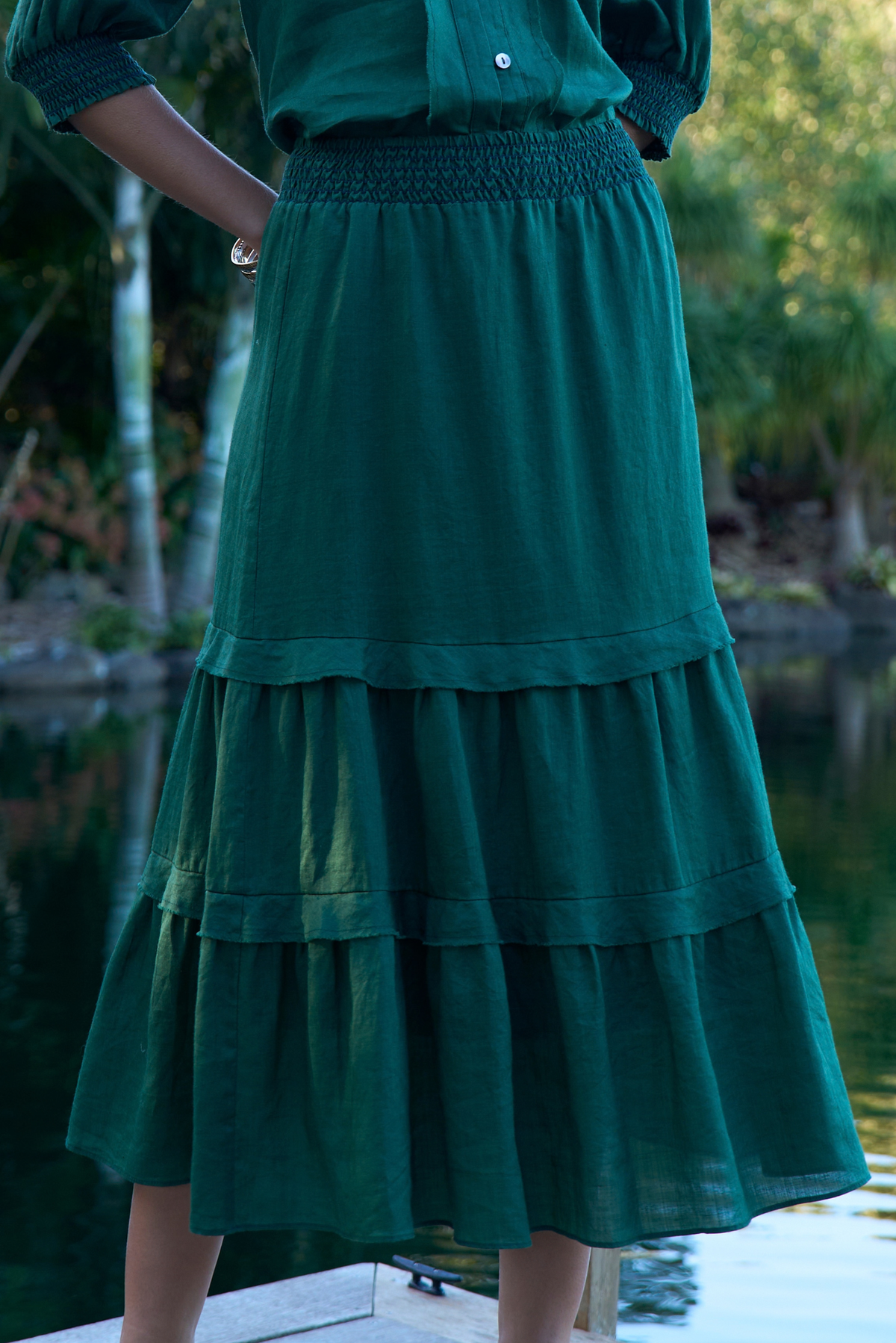 Loobies Story Waterlily Skirt Jungle Green