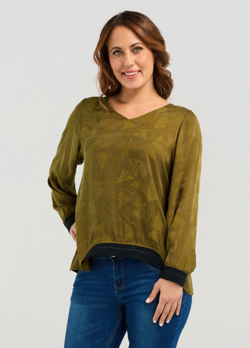 Seduce Nova Top-Olive