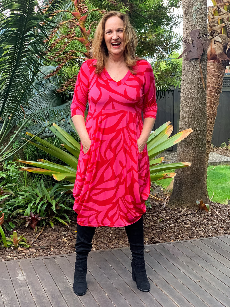 Bittermoon Carly Dress - Fuchsia