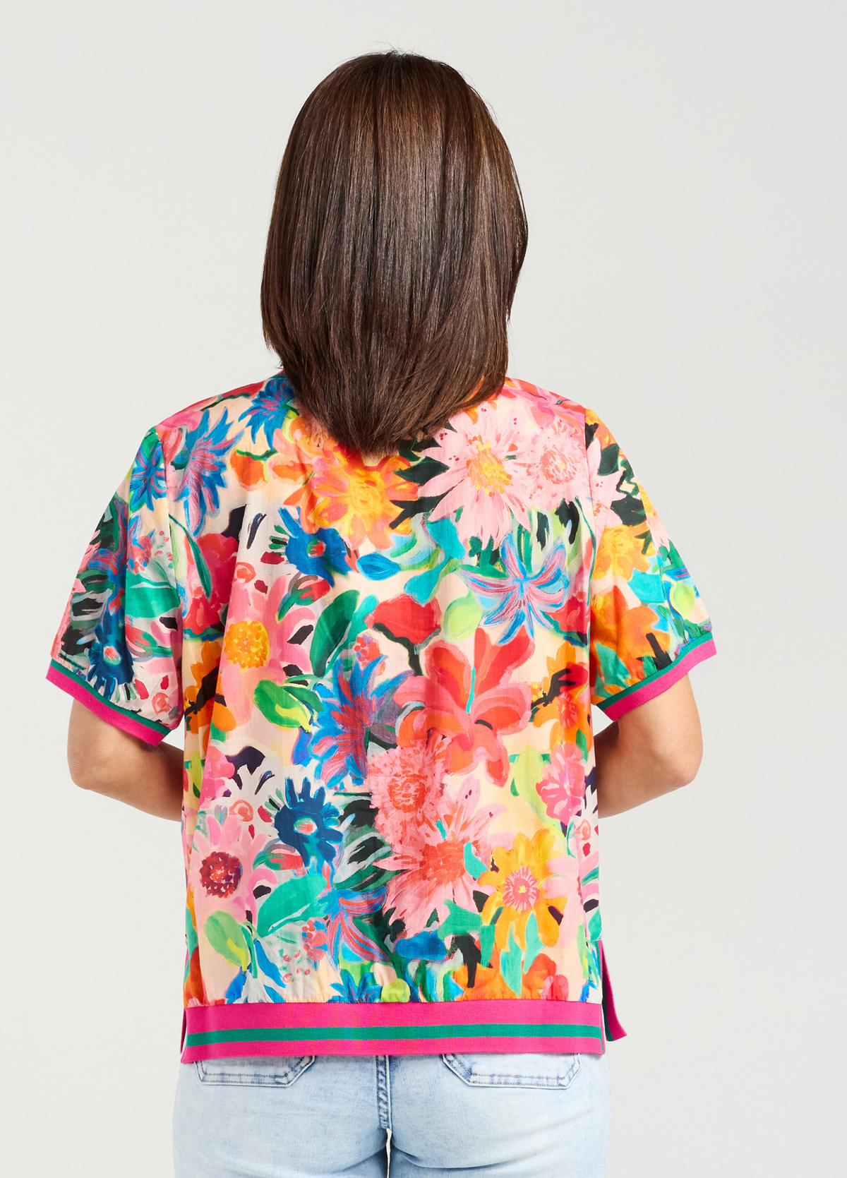 Seduce Zoe Top Tropic Garden