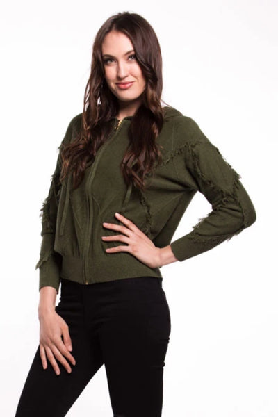 Hooded Knit - Khaki