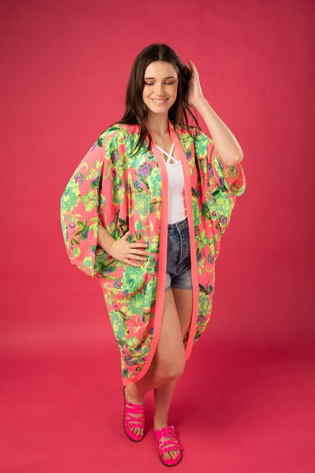 Paige Cuff Kimono Long