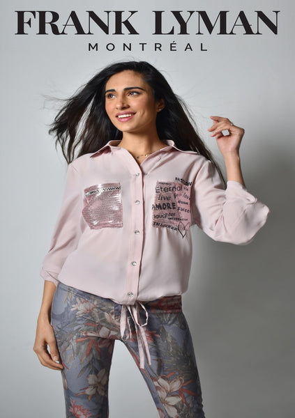 Frank Lyman Blush Shirt